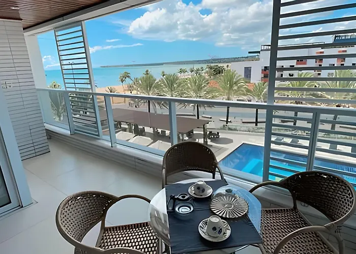 Apartamento Com Bela Vista Para O Mar